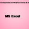 Microsoft Excel MCQs 2016 FREE PDF DOWNLOAD